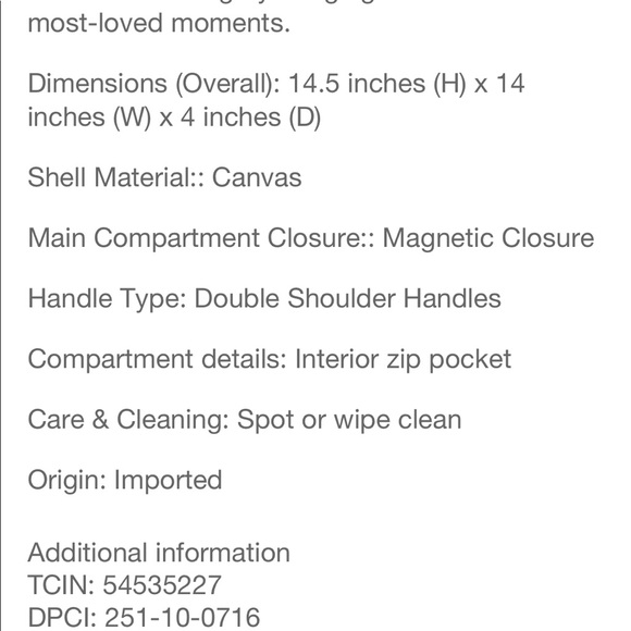 Jason Wu for Target Milu Print Tote bag - Picture 5 of 5